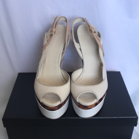 Gucci Wedges 36 - Picture 2 of 4